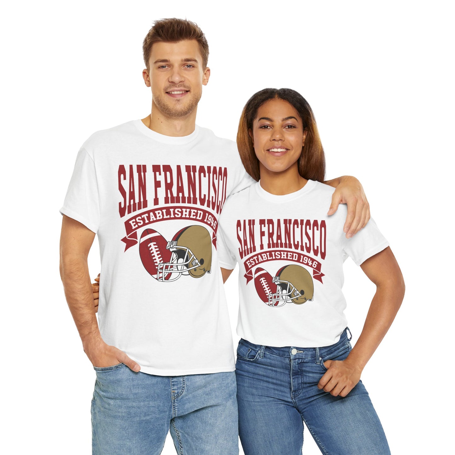 San Francisco Classic Football Collegiate T-Shirt