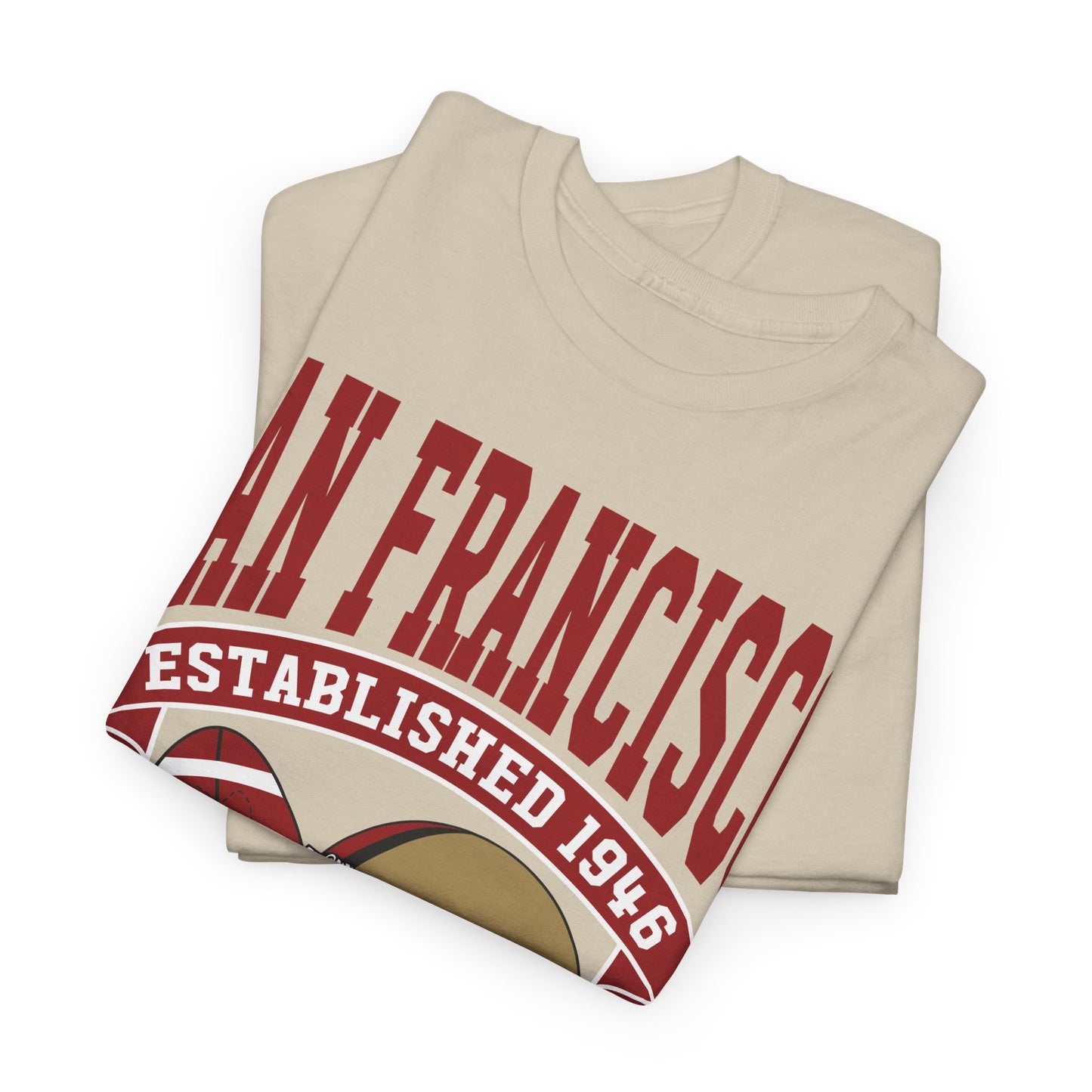 San Francisco Classic Football Collegiate T-Shirt