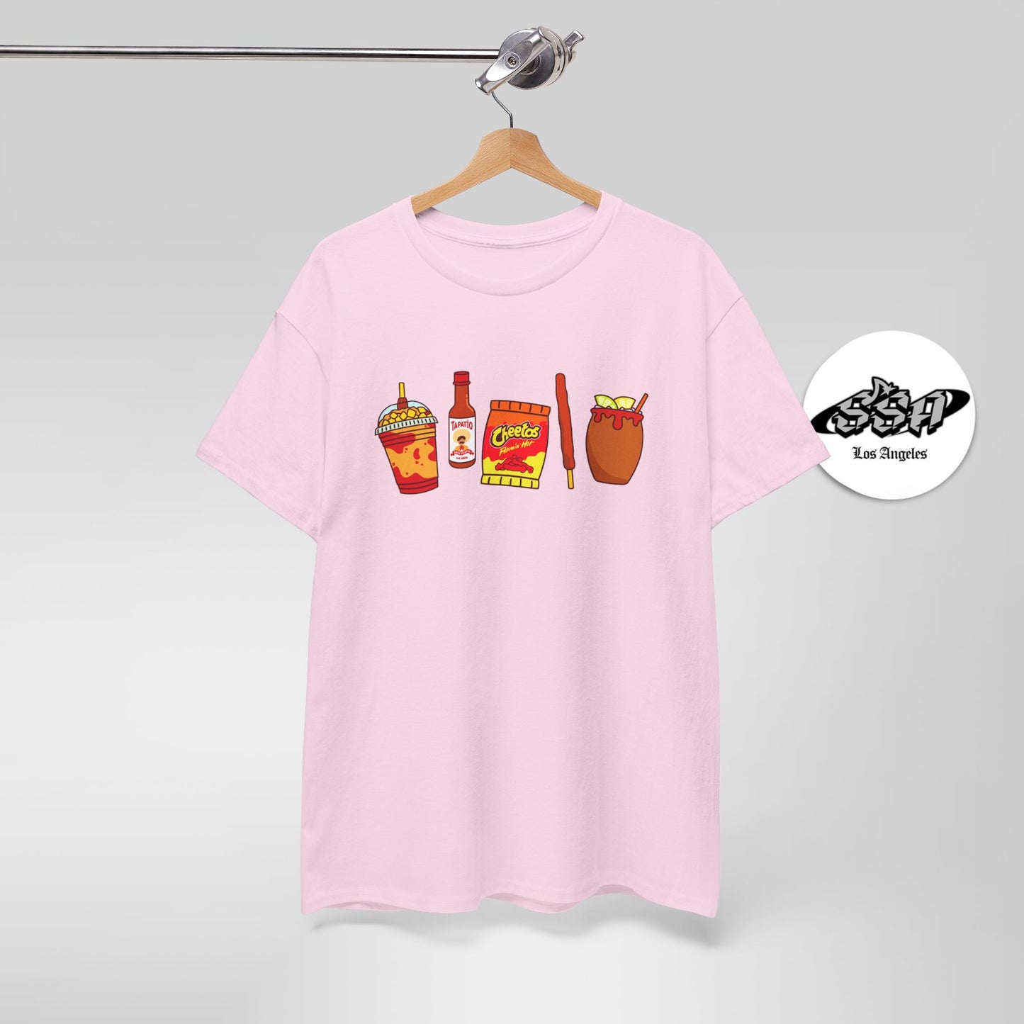 Pa’ Los Picositos T-Shirt – Chamoy, Hot Chips, & Hot Sauce Mexican Snack Tee