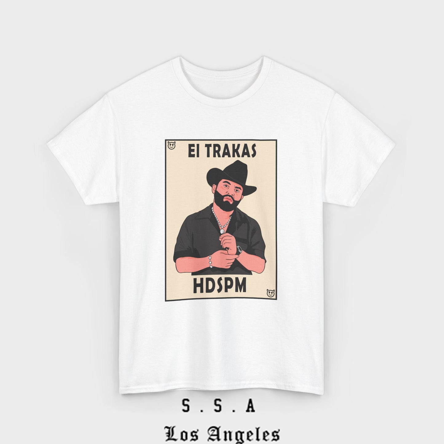 El Trakas Lotería Style T-Shirt –  HDSPM Tee