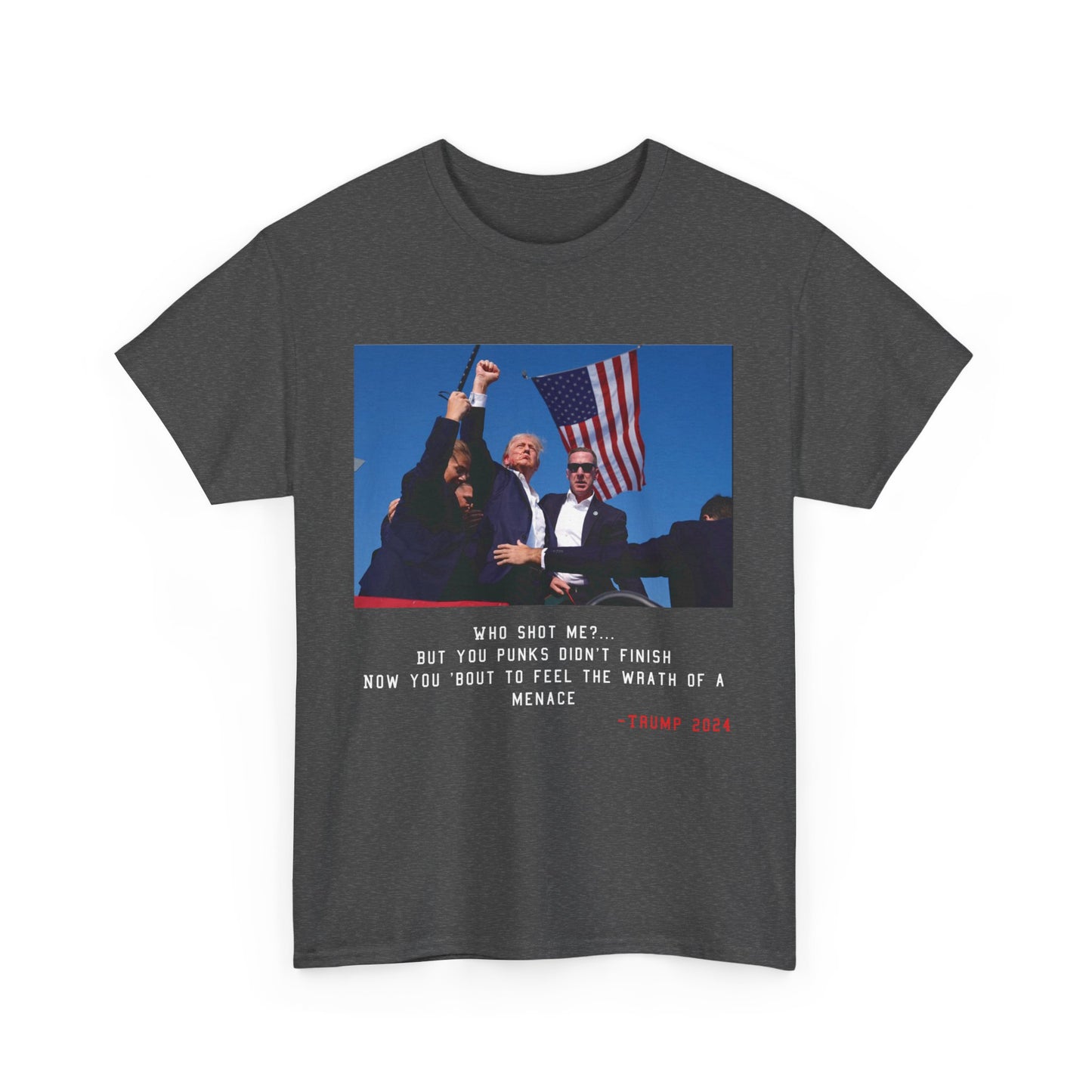 TRUMP - WHO SHOT ME? TEE