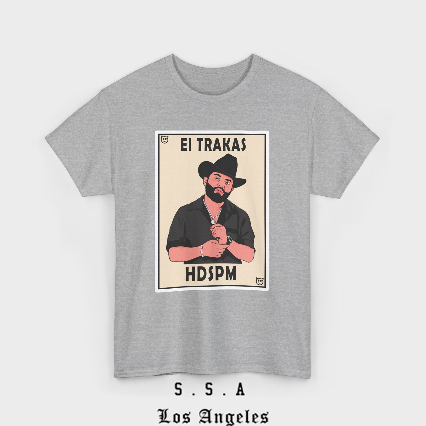 El Trakas Lotería Style T-Shirt –  HDSPM Tee