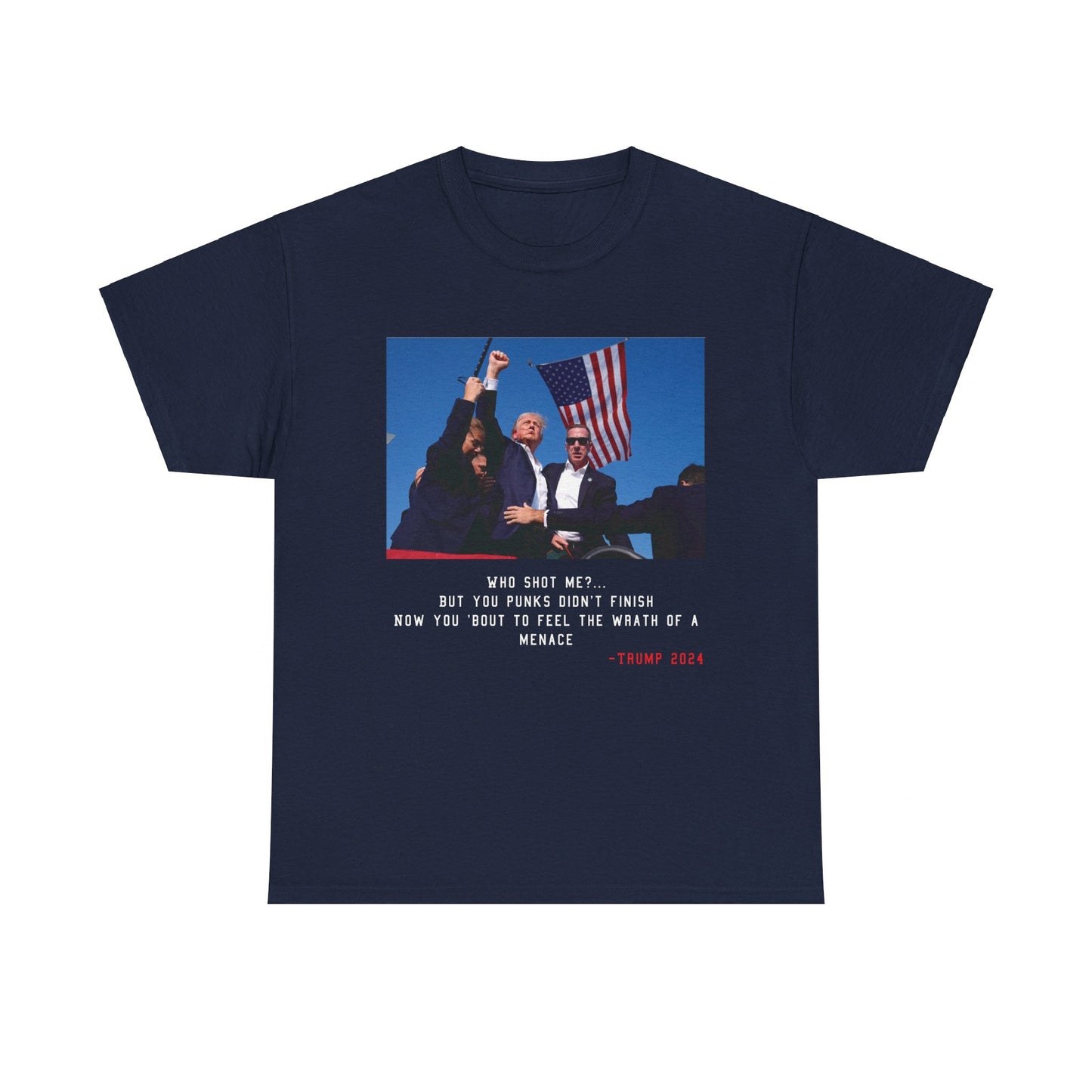 TRUMP - WHO SHOT ME? TEE