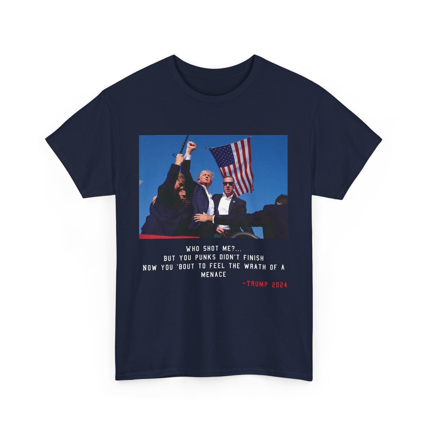 TRUMP - WHO SHOT ME? TEE