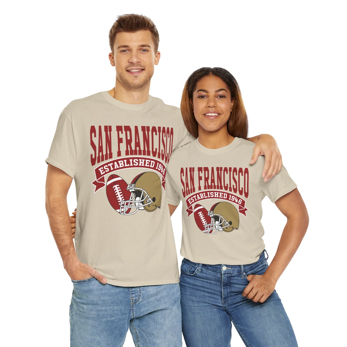 San Francisco Classic Football Collegiate T-Shirt