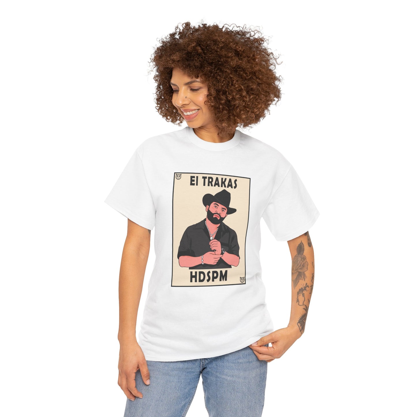 El Trakas Lotería Style T-Shirt –  HDSPM Tee