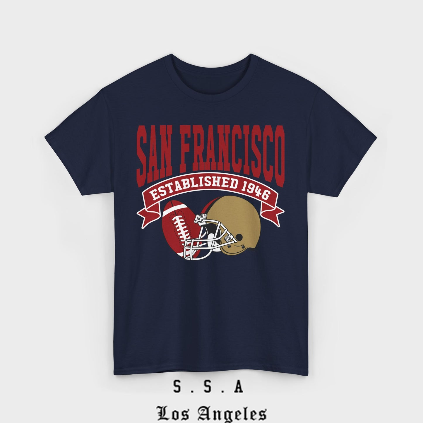 San Francisco Classic Football Collegiate T-Shirt