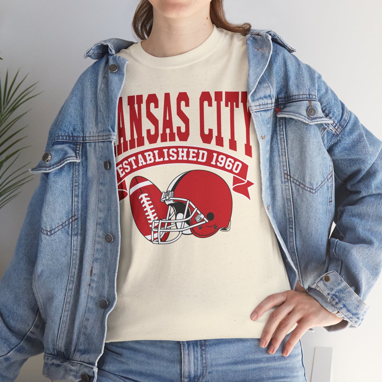 Kansas City Collegiate T-Shirt – Classic Football Established 1960 Tee