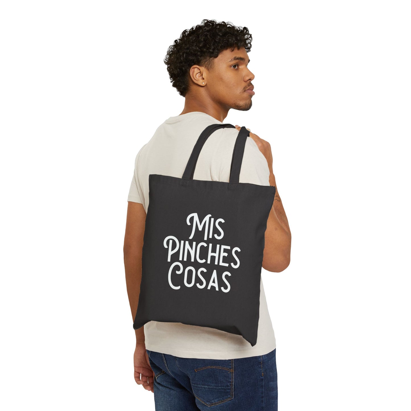 Mis Pinches Cosas Tote Bag – Funny Everyday Canvas Cotton Bag