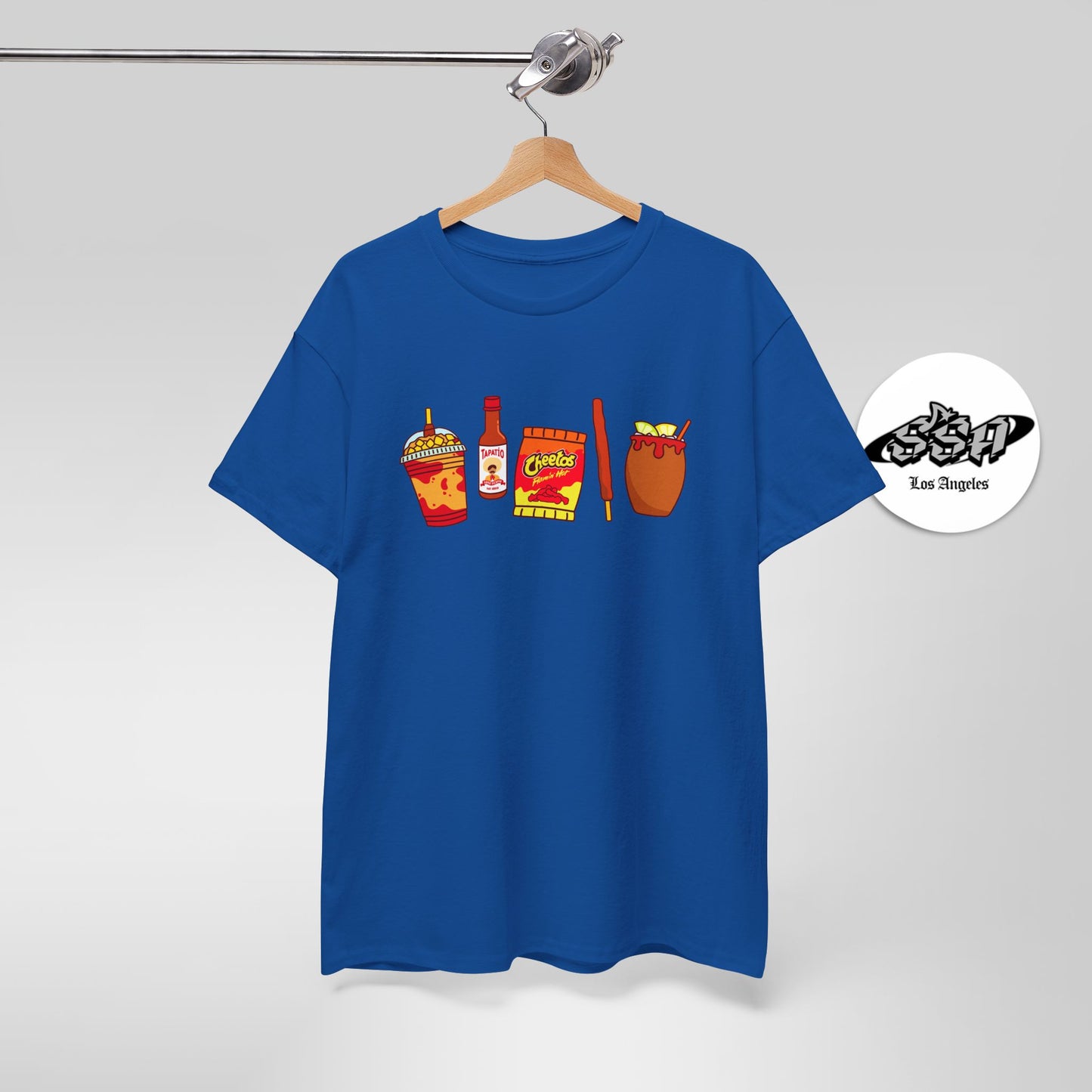 Pa’ Los Picositos T-Shirt – Chamoy, Hot Chips, & Hot Sauce Mexican Snack Tee