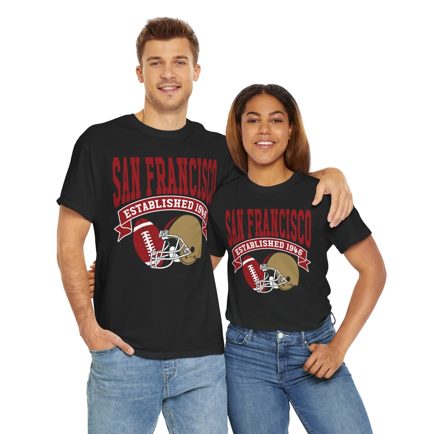 San Francisco Classic Football Collegiate T-Shirt