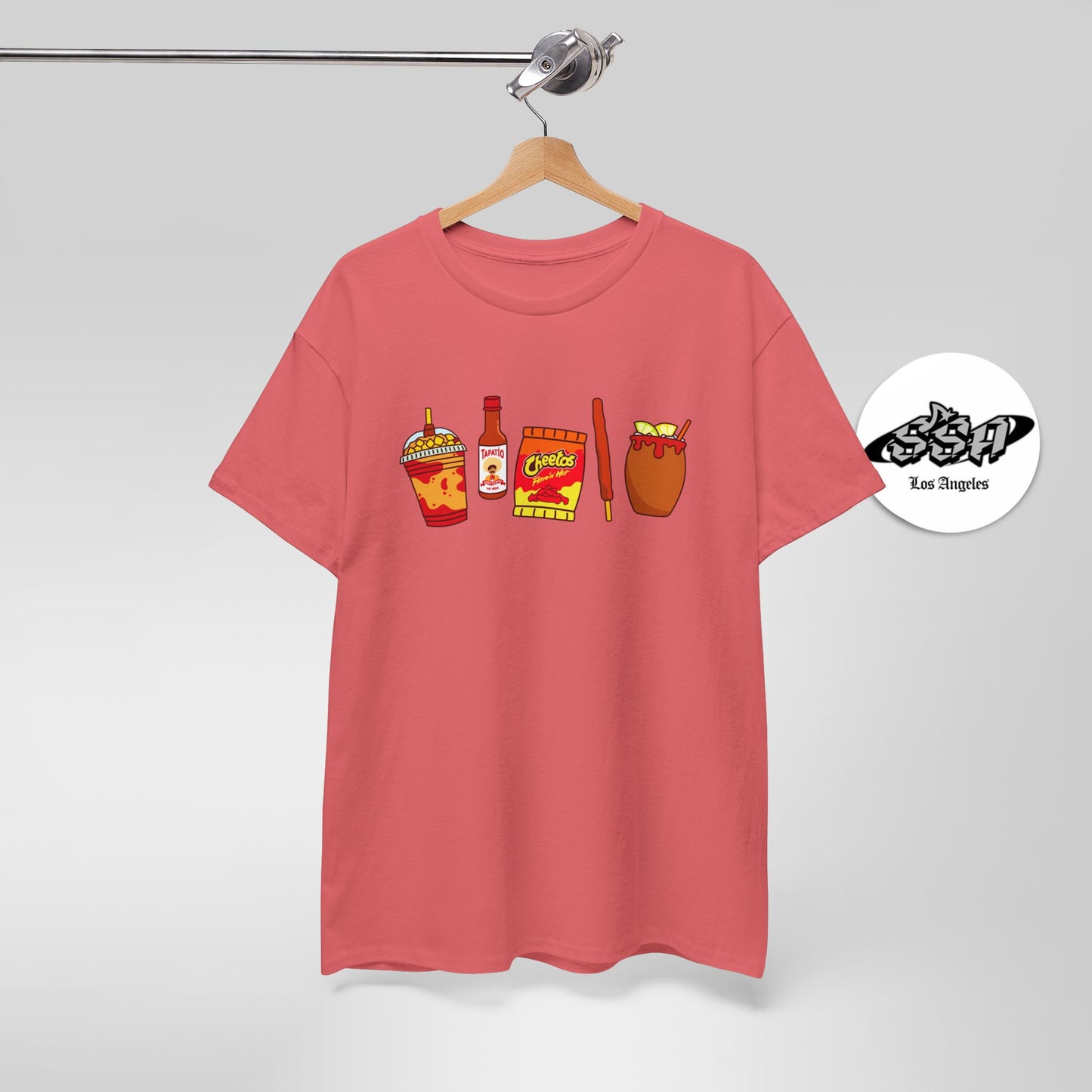 Pa’ Los Picositos T-Shirt – Chamoy, Hot Chips, & Hot Sauce Mexican Snack Tee