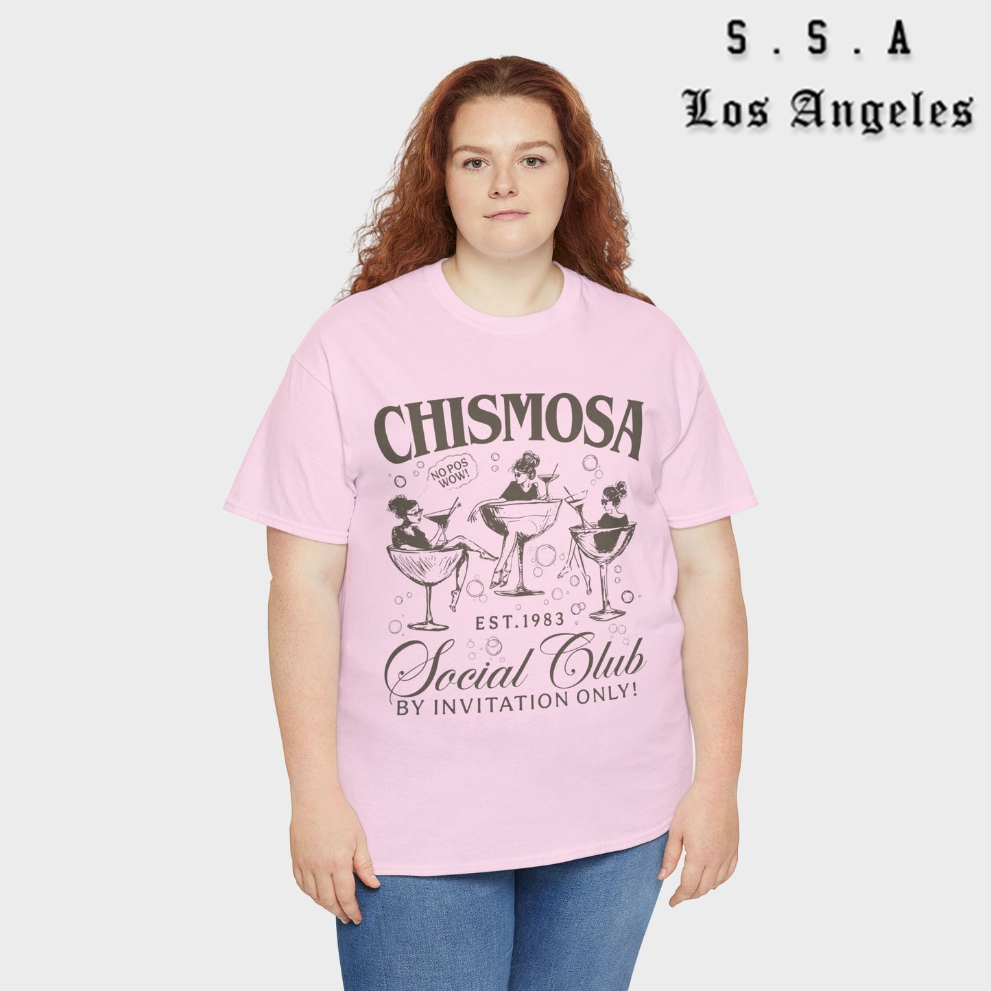 Chismosa Social Club T Shirt – Funny Vintage Vibe Tee