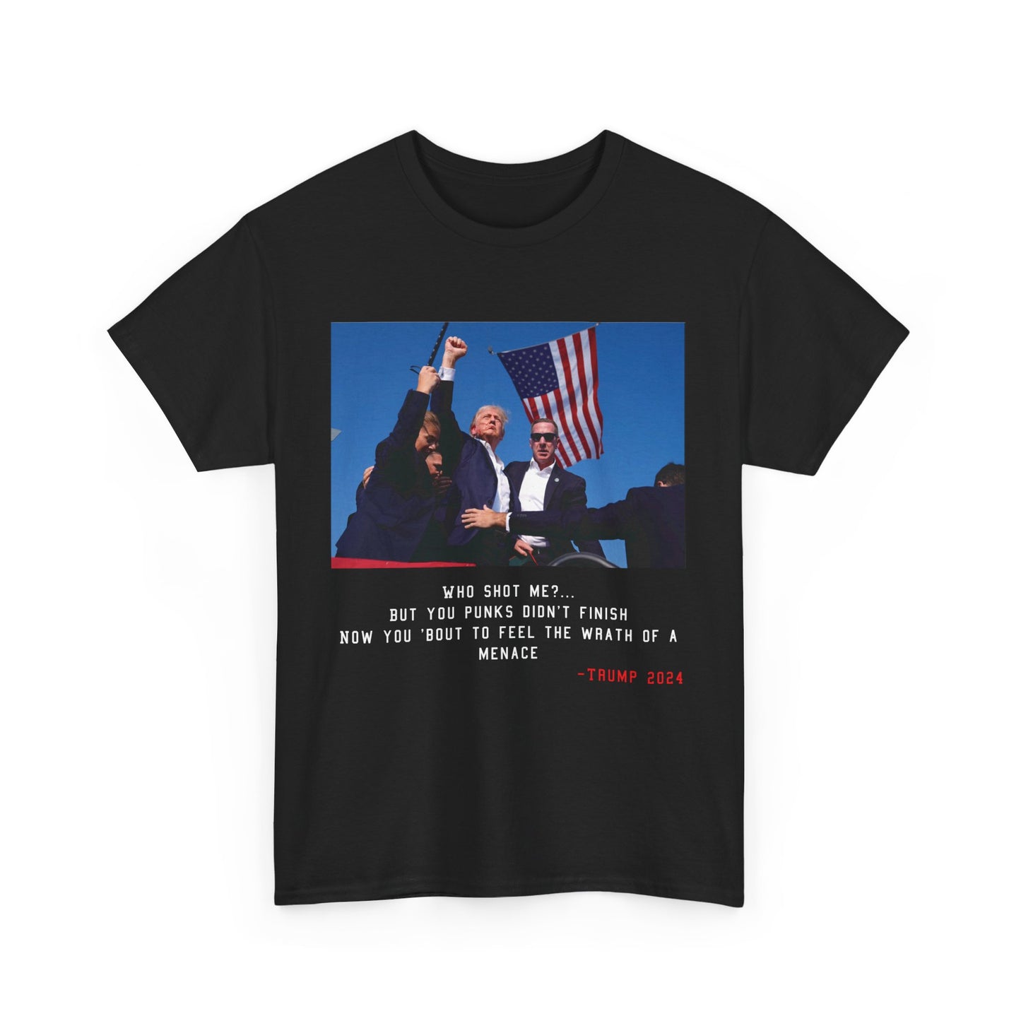 TRUMP - WHO SHOT ME? TEE