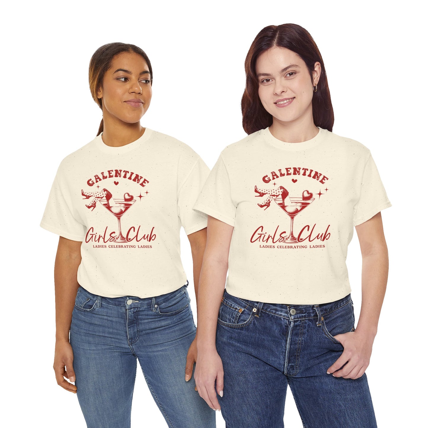 Galentine Girls Club T-Shirt – Valentine’s & Galentine’s Day Tee