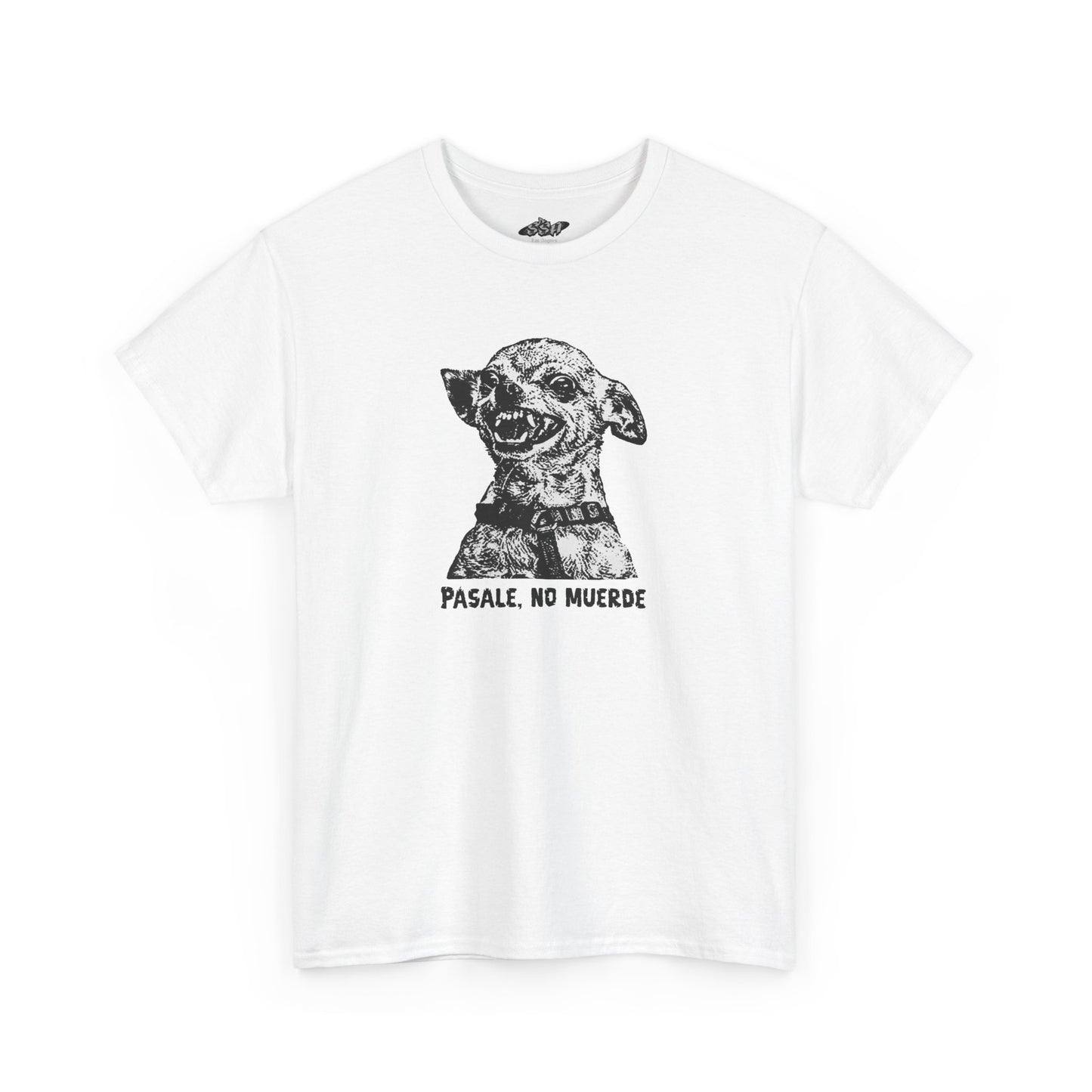 Angry Chihuahua T-Shirt – "Pásale, No Muerde" Tee