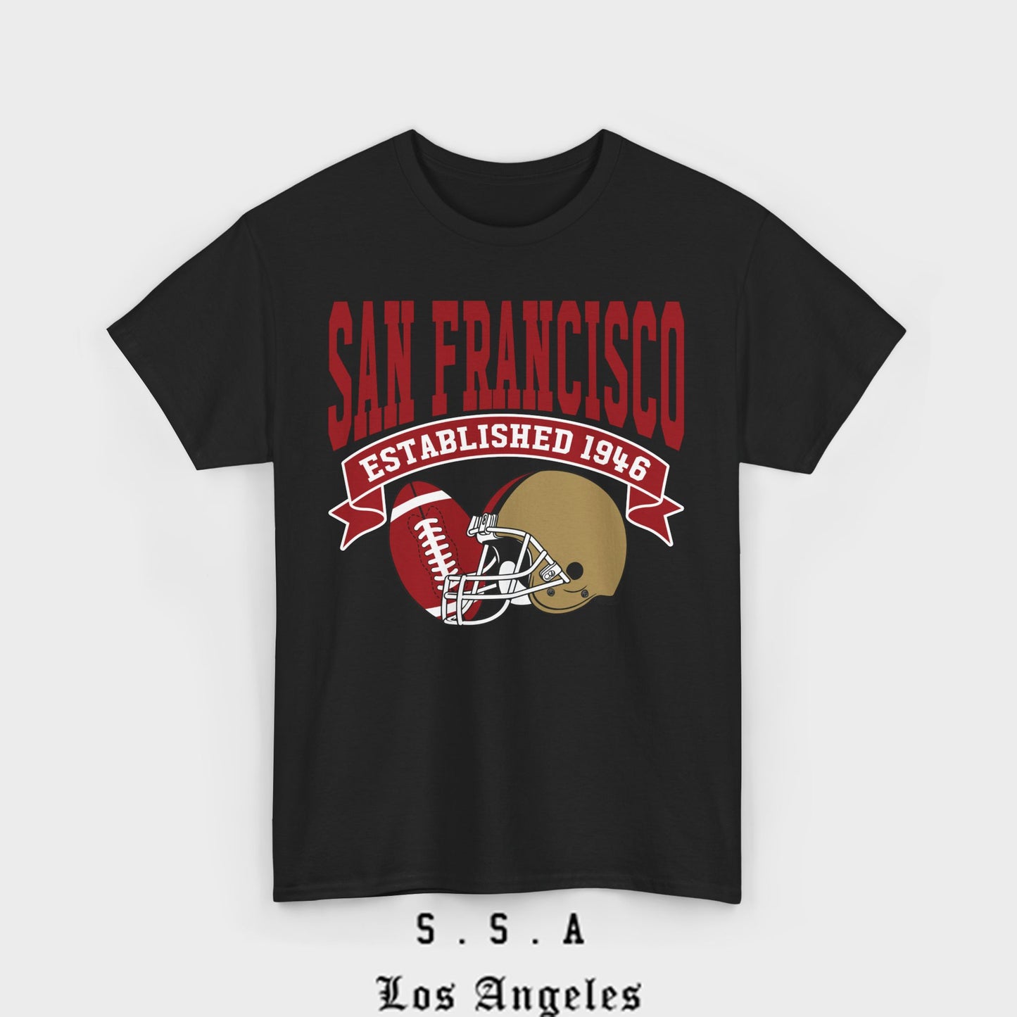 San Francisco Classic Football Collegiate T-Shirt