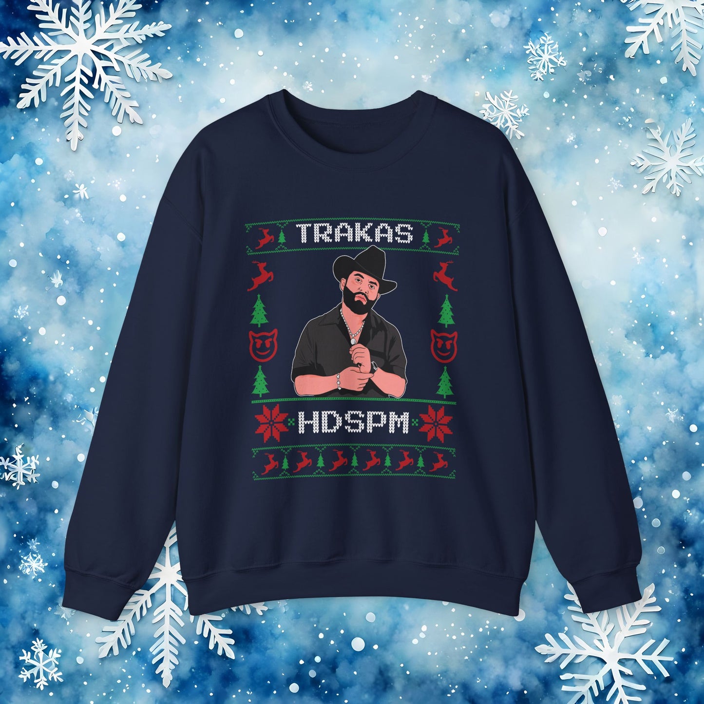 Trakas HSDPM Ugly Christmas Sweater – Belicon Style Sweatshirt