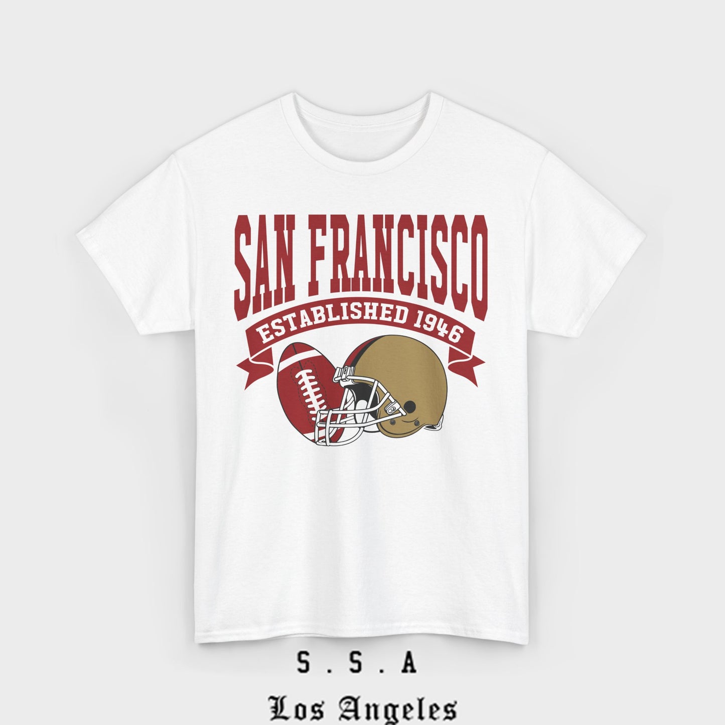 San Francisco Classic Football Collegiate T-Shirt