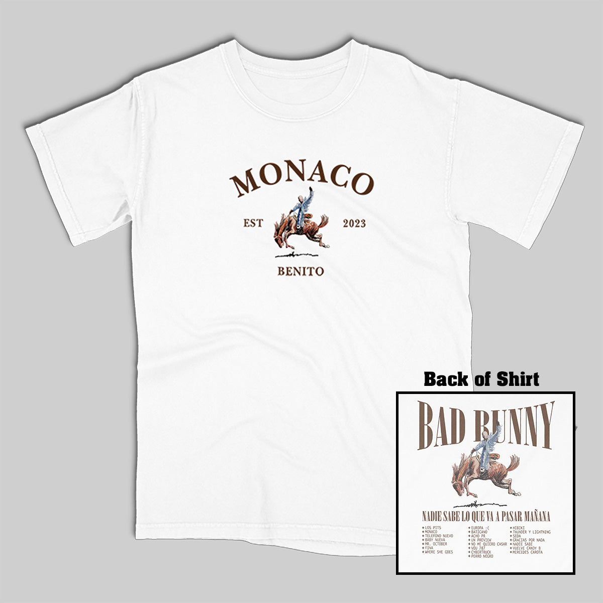 T shirt 2024 as monaco