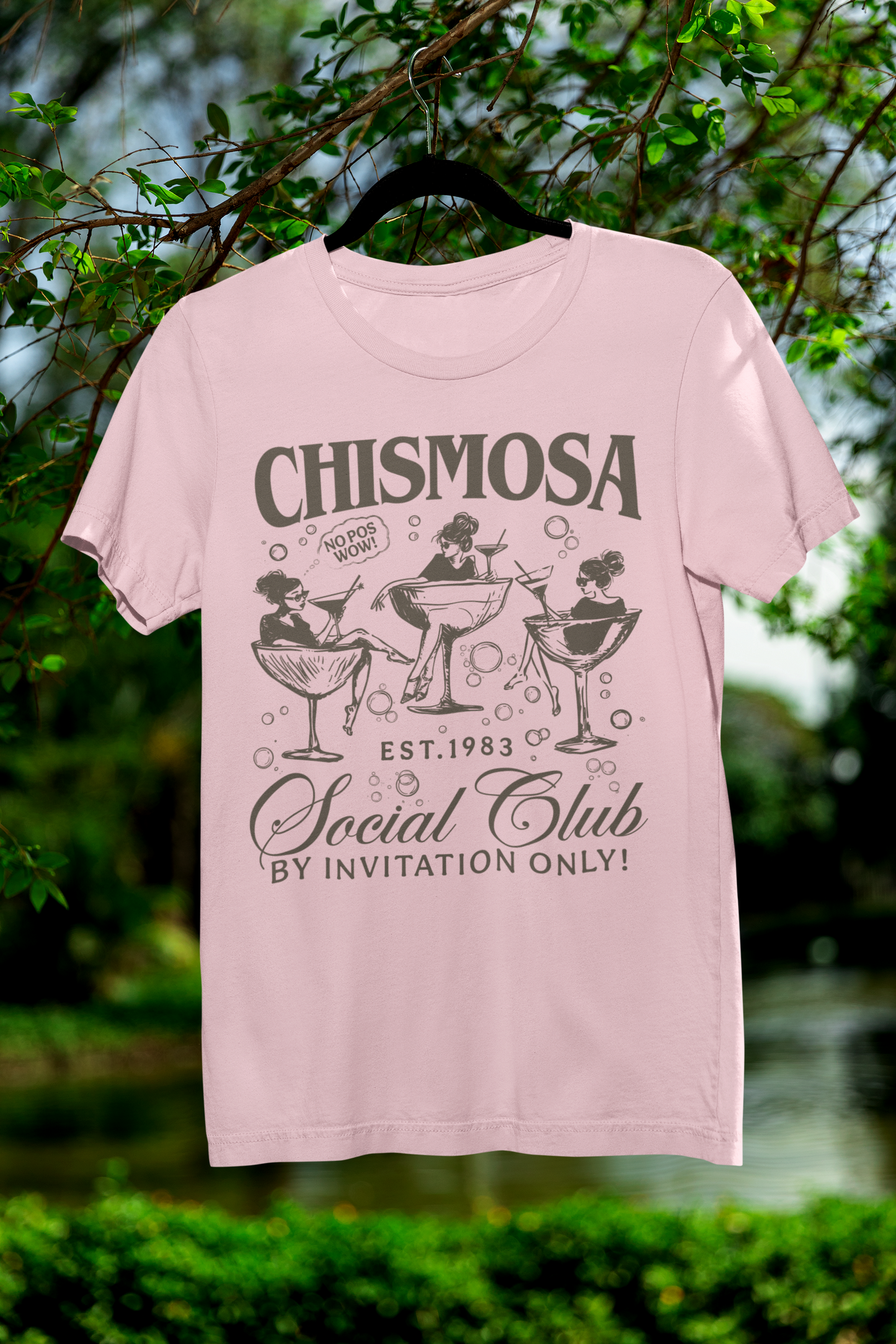 Chismosa Social Club T Shirt – Funny Vintage Vibe Tee