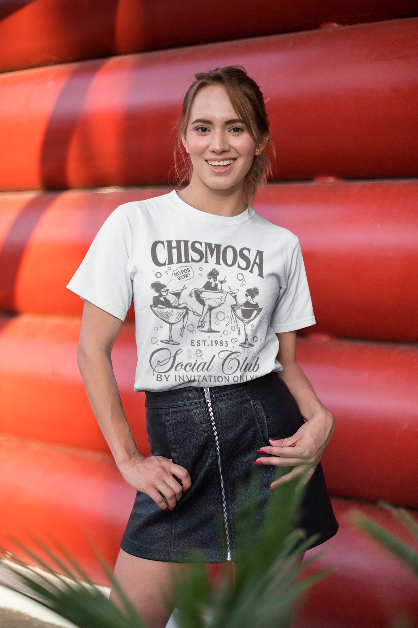 Chismosa Social Club T Shirt – Funny Vintage Vibe Tee