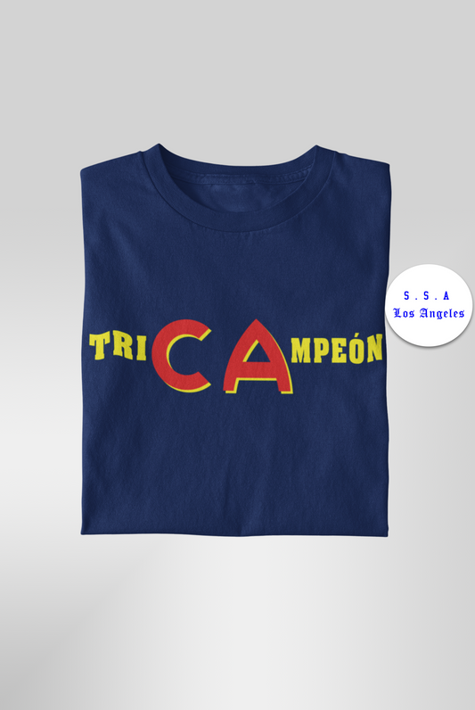 Tricampeón Futbol– Mexican Soccer Tee