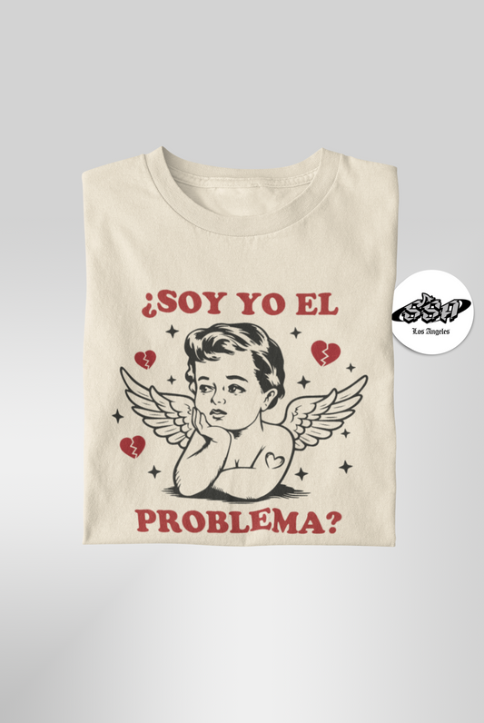 ¿Soy Yo El Problema? Funny Spanish Quote Angel T-Shirt