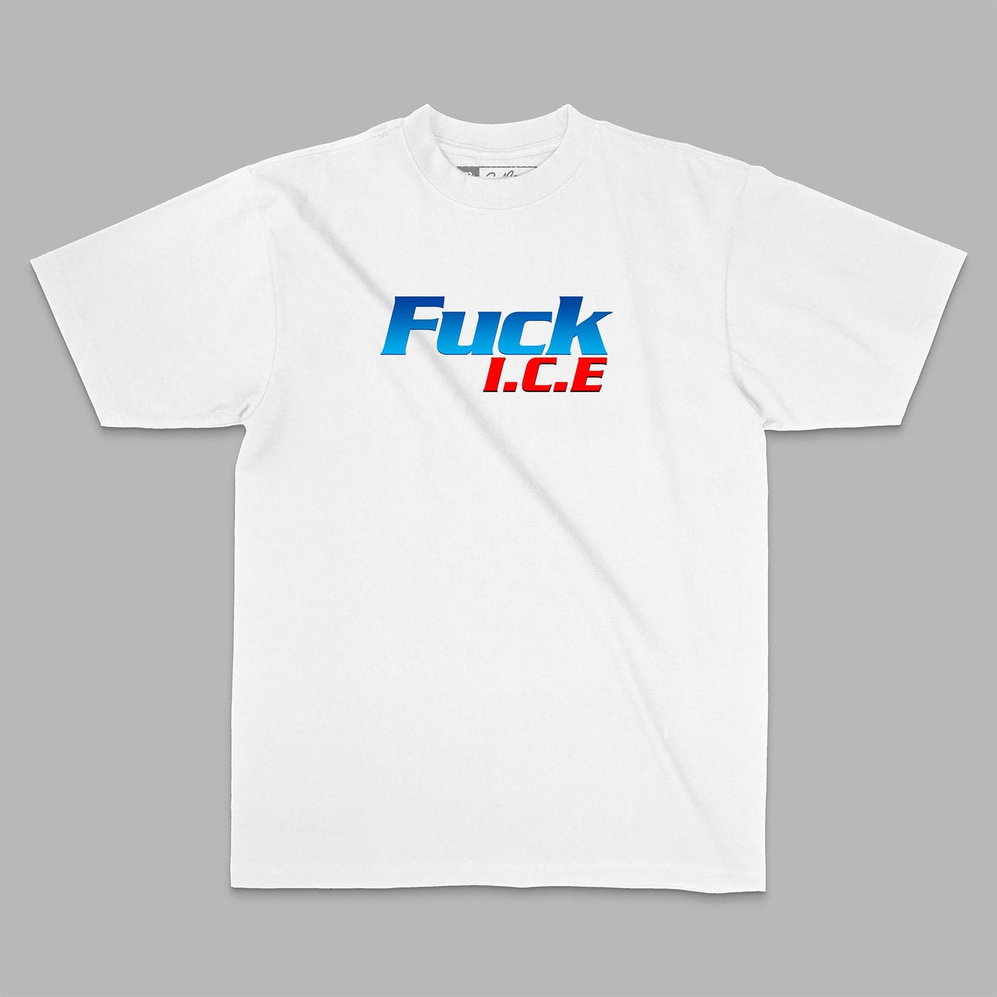 🔥 F**ck I.C.E. - Pro-Immigrant Light Beer Parody T-Shirt