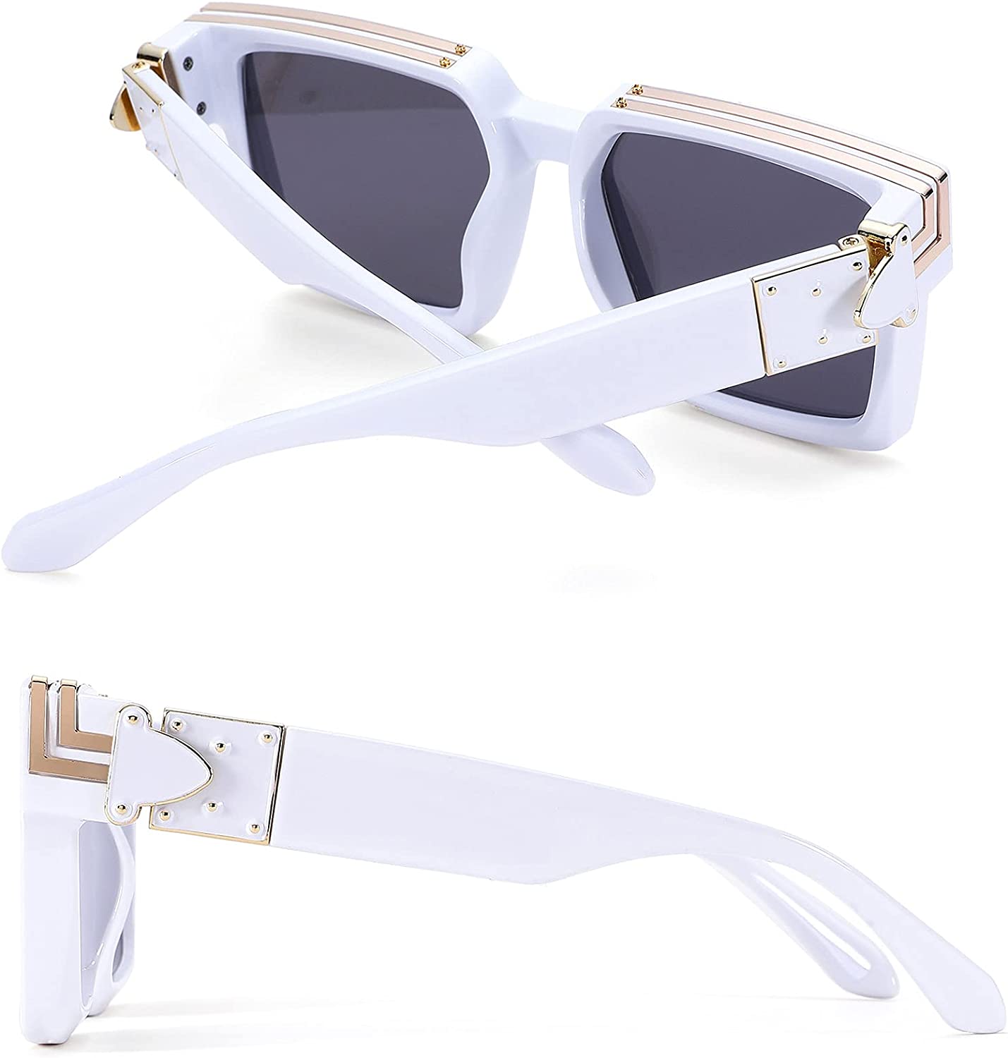 80677 Millionaire Fashion Sunglasses Brand Square Men Women