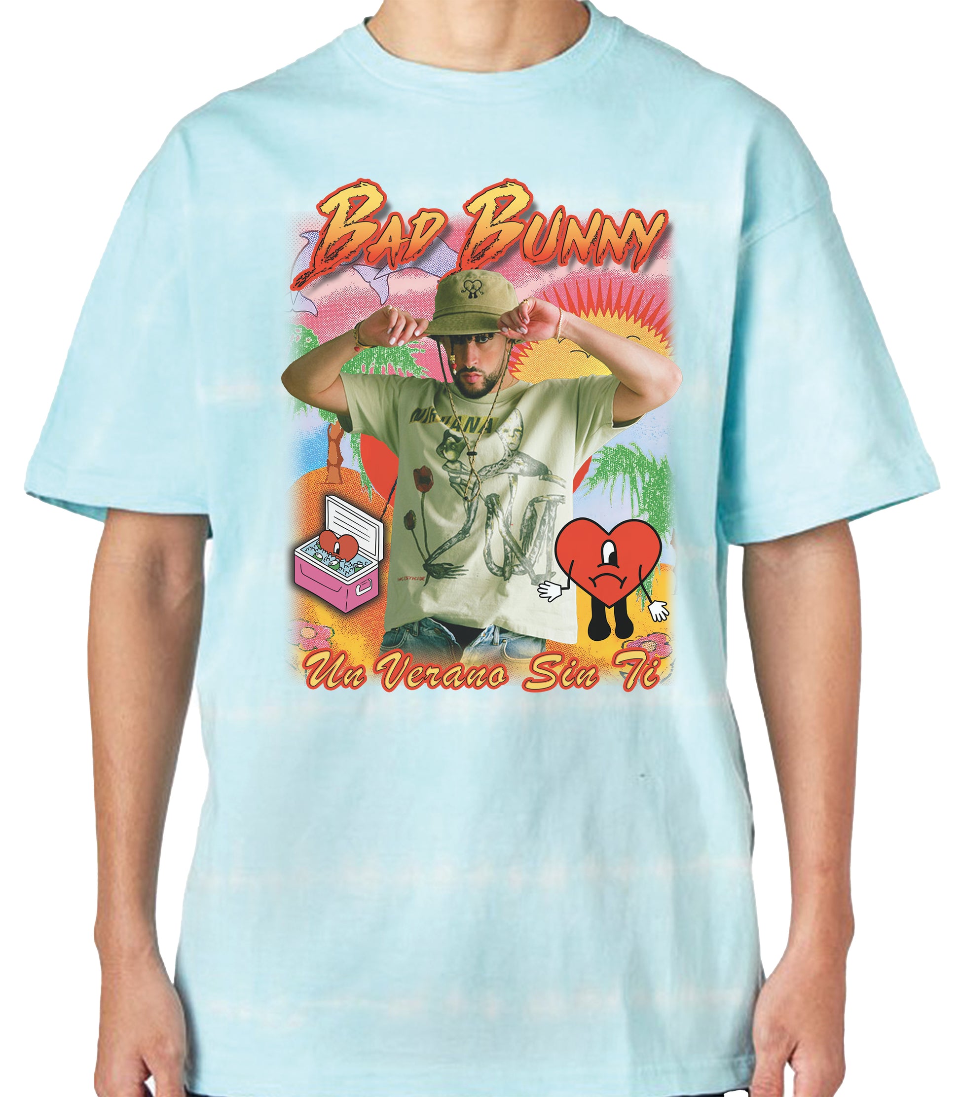 2022 Bad Bunny Tour Un Verano Sin Ti Merch Shirt - Best Seller Shirts  Design In Usa