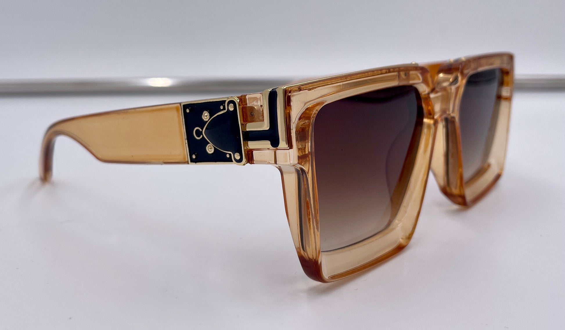 Square Millionaire Sunglasses For Men 2023 Vintage Sunglasses