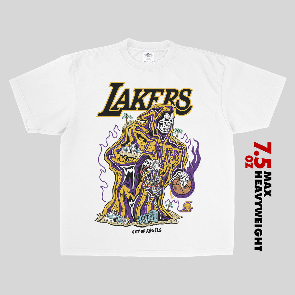 Big Face Ss Tee 6.0 Los Angeles Lakers